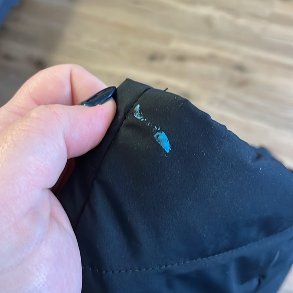 Cole Haan Black Chevron Quilted Puffer Vest Jacket - Picture 11 of 11